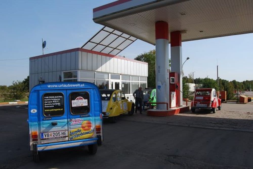 Teil 4: Tankstopp bei Orjol