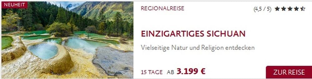 Einzigartiges Sichuan