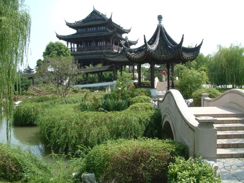 Gartenanlage