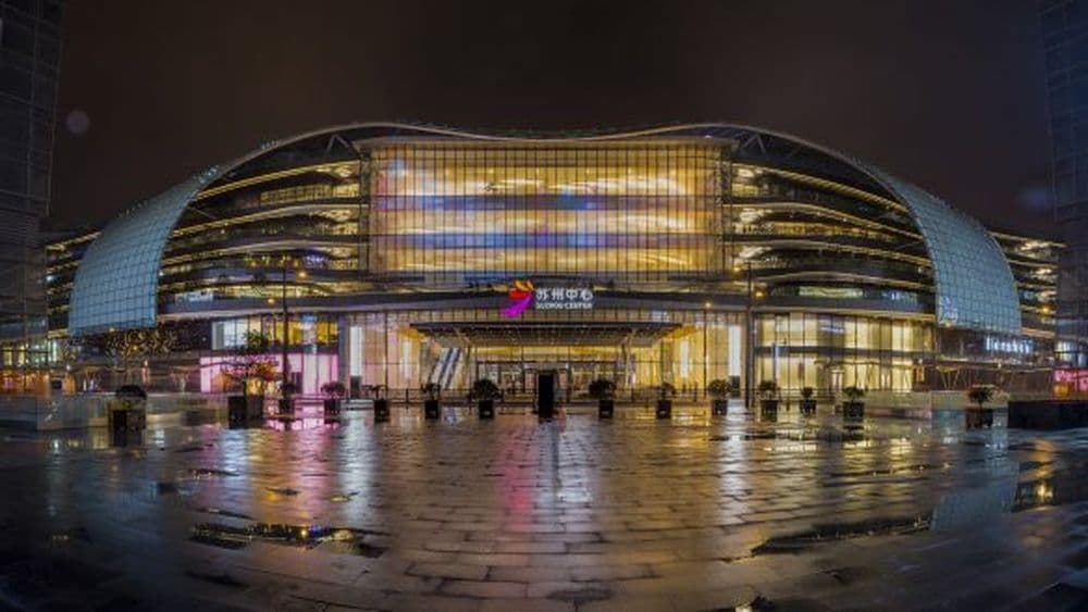 Das Suzhou Center ist perfekt zum Shoppen