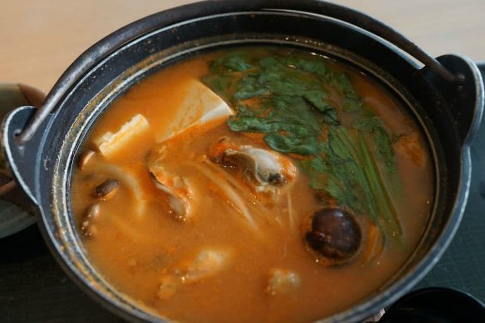 Lecker duftender Hotpot