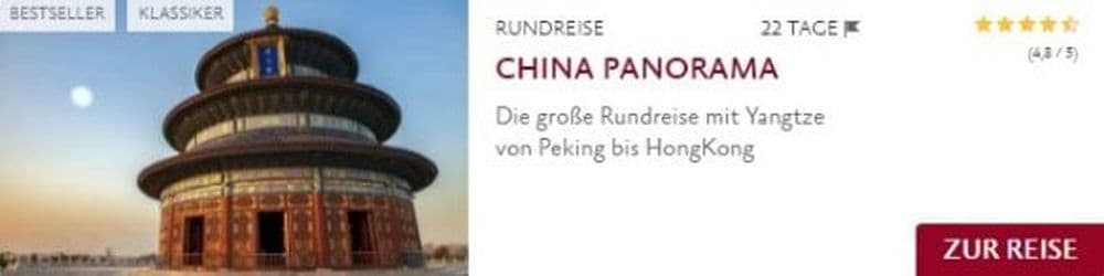 Reise Teaser China Panorama