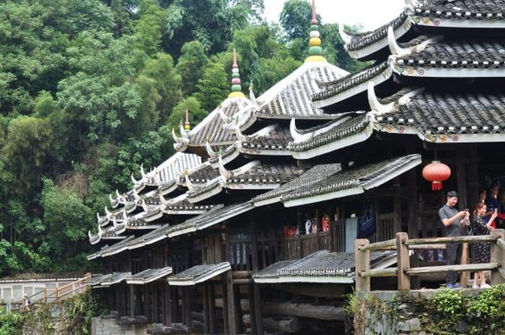 Ma'an Dorf der Dong-Minderheit