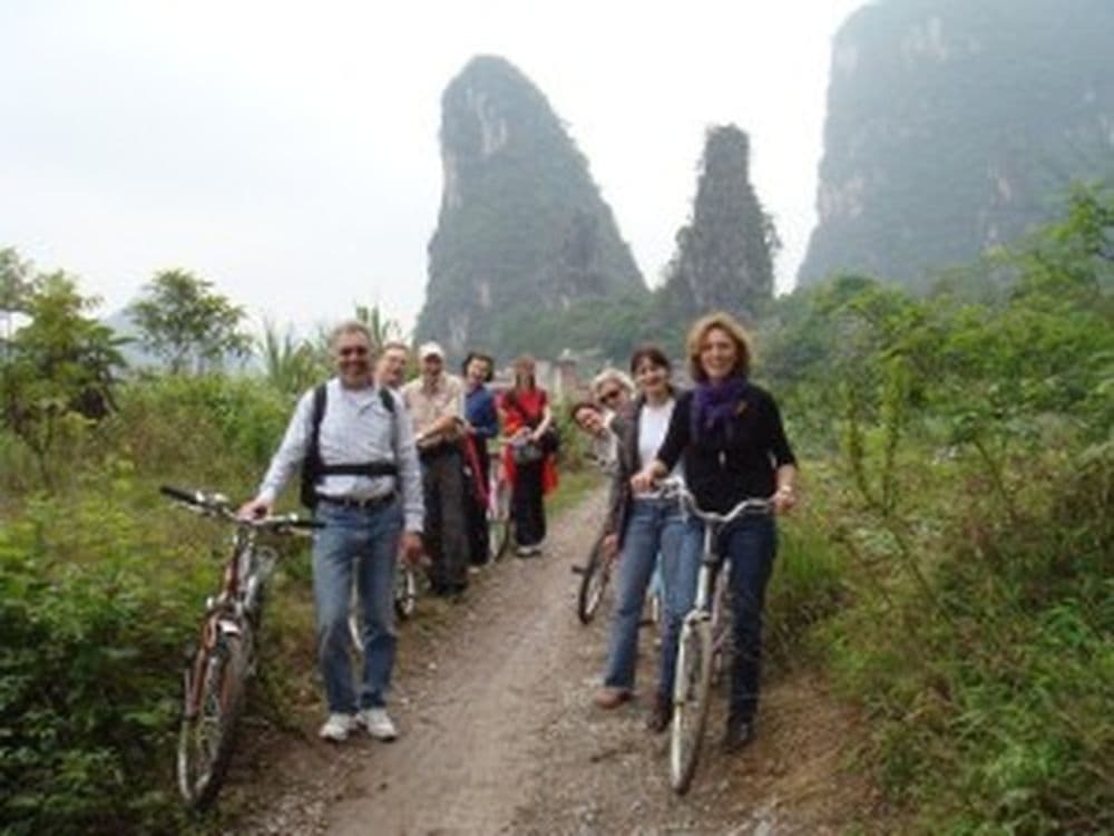 Fahrradtour durch die Kartkegellandschaft