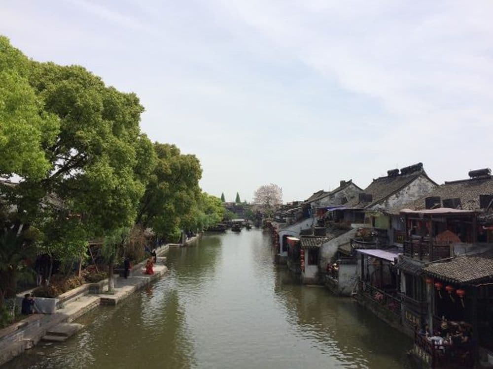 Das Wasserdorf Xitang in China