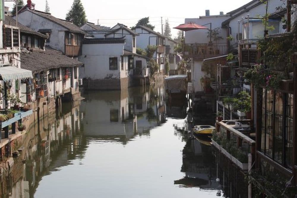 Historische Kulisse in Zhujiajiao