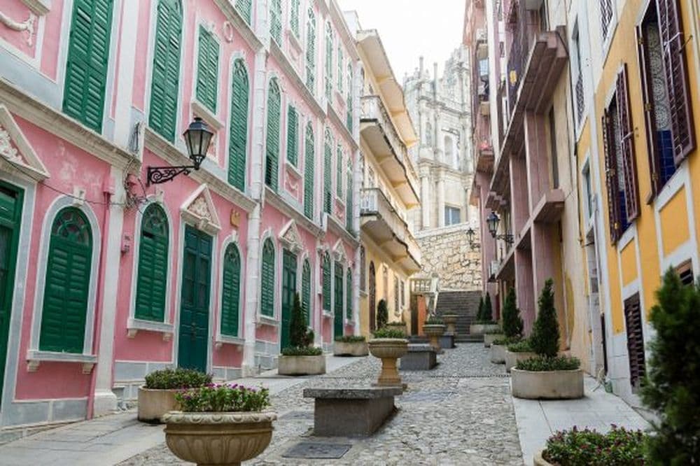 Die Altstadt von Macau