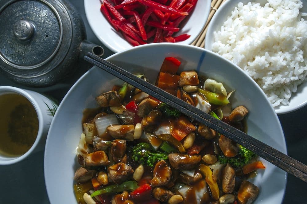 Kung Pao Chicken Dish chinese