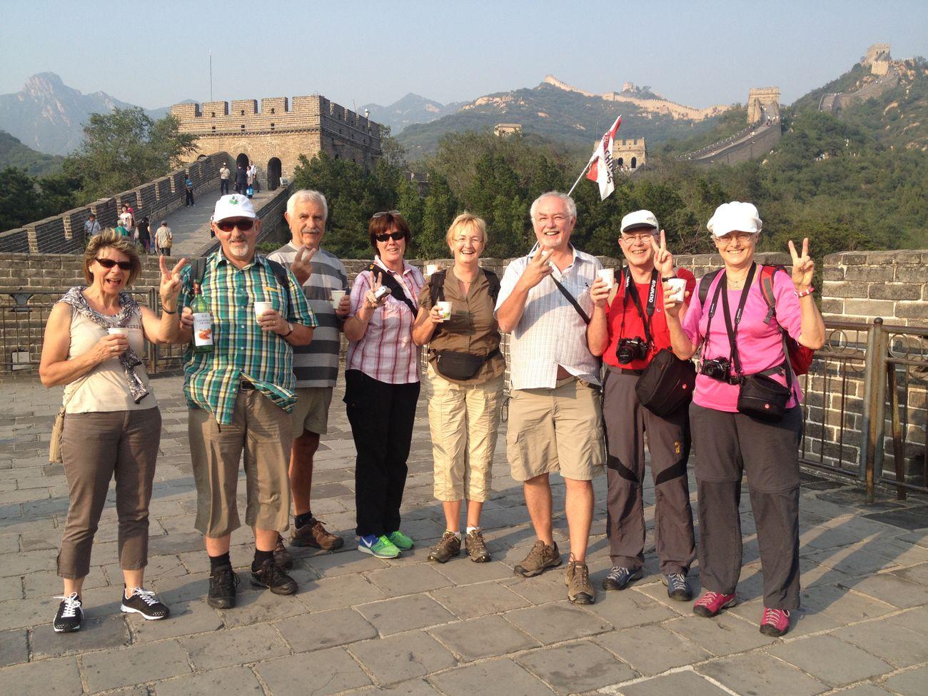 Great Wall Group Photo
