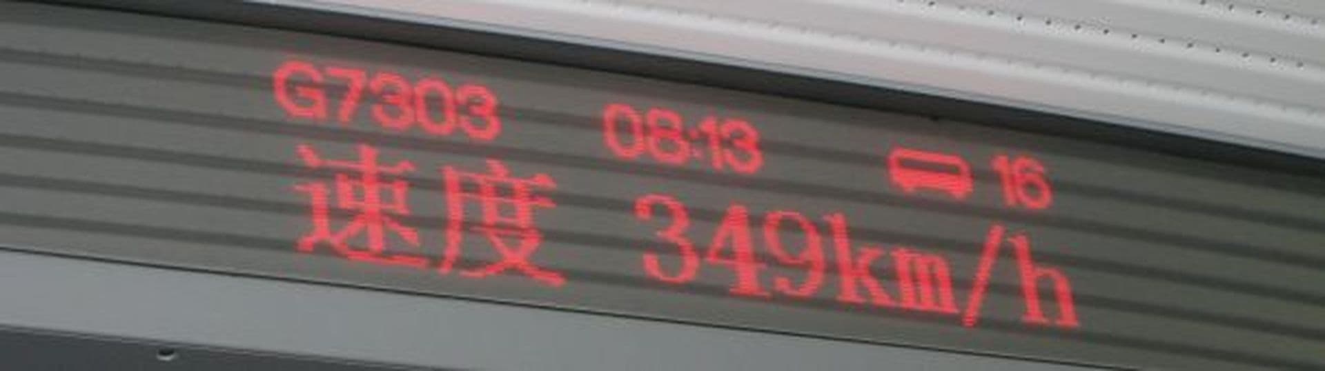 China im Geschwindigkeitsrausch