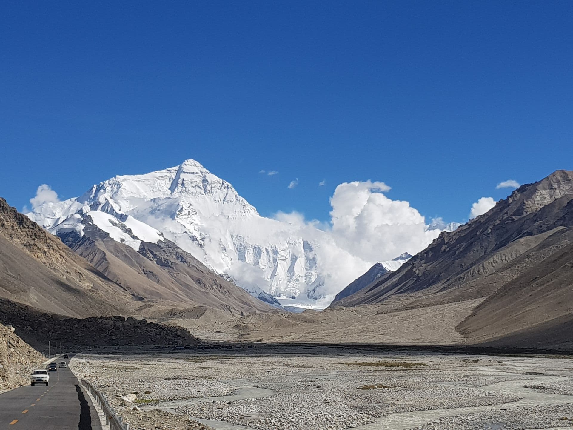 Himalaya-Gebirge und der Mount Everest