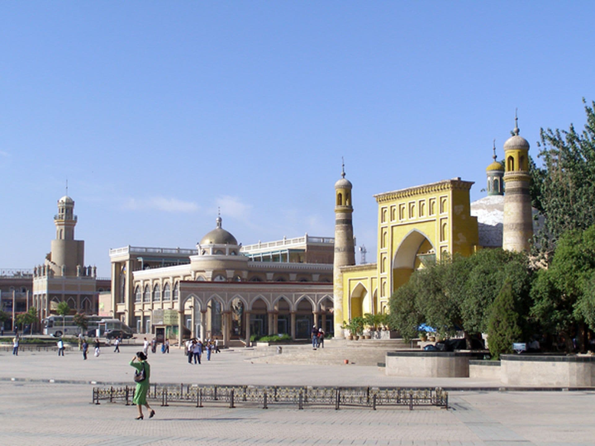 Bilder der New Silk Road 2014: Über die chinesische Grenze nach Kashgar
