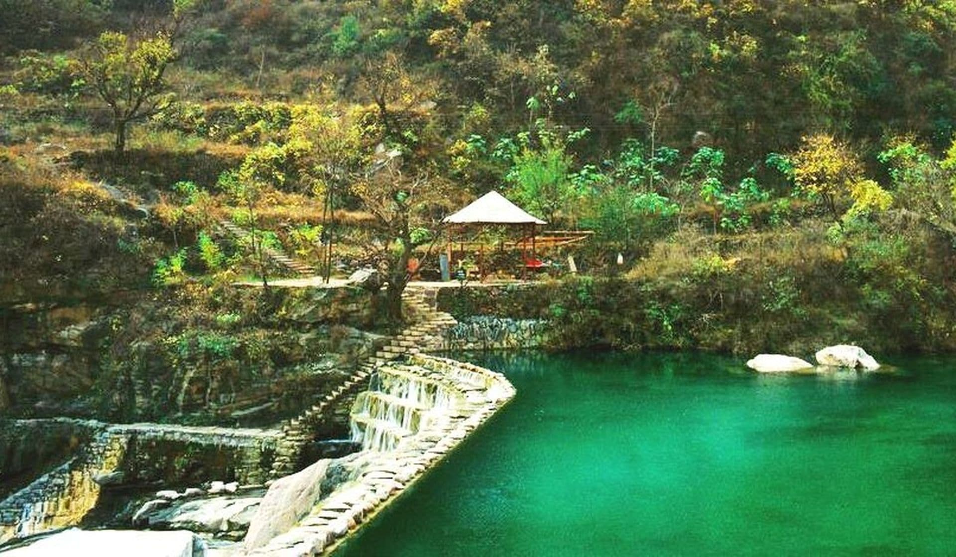 Entspannen im Baligou Naturpark in Henan
