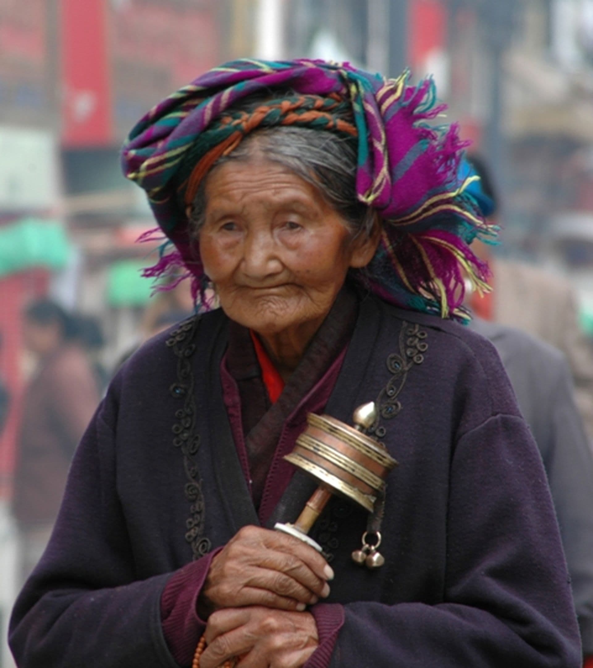 Tourtagebuch Ulrike Löhrl: tibetische Küche, Jokhang-Kloster