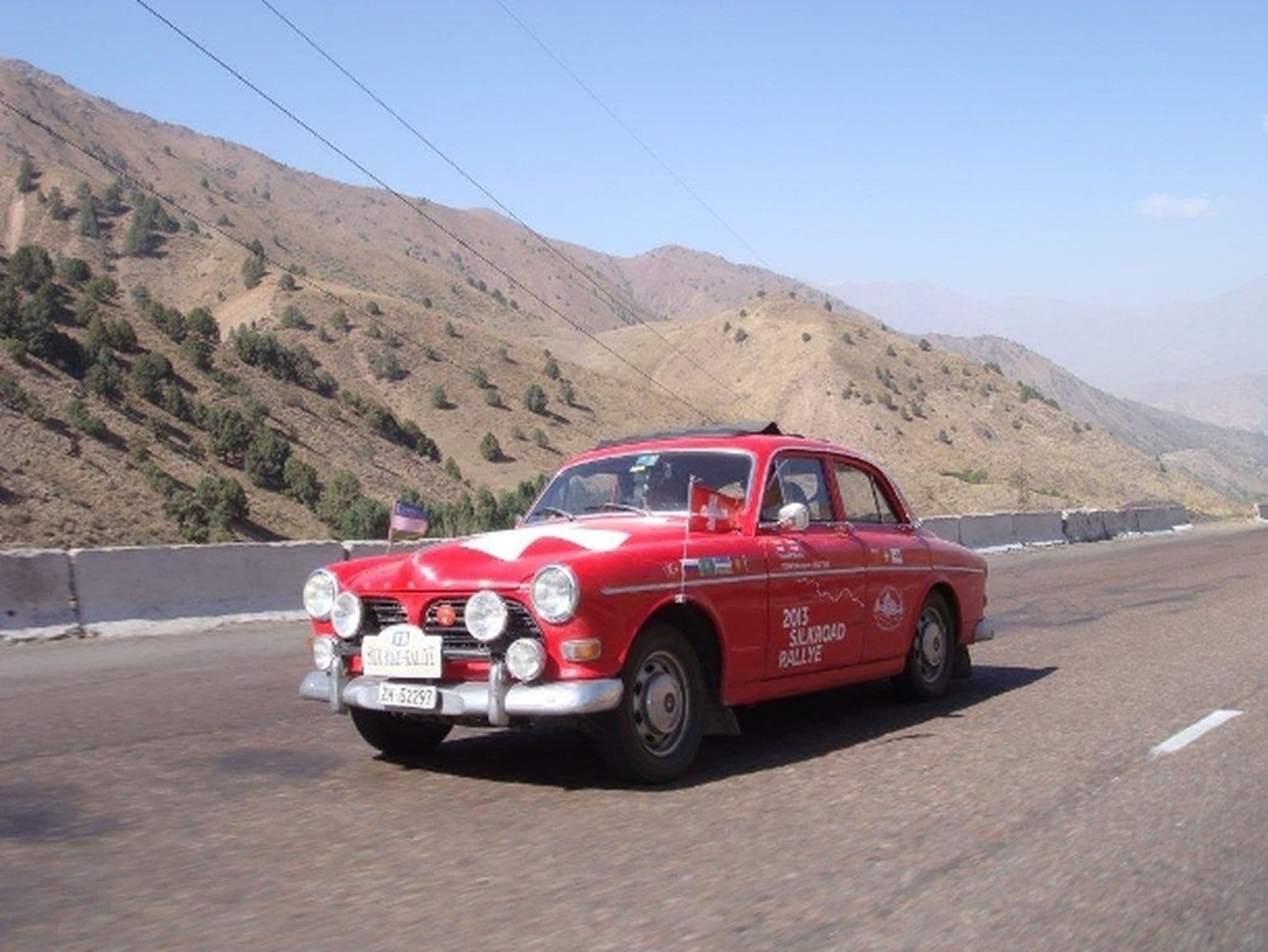 New Silk Road Rallye auf dem Weg nach China