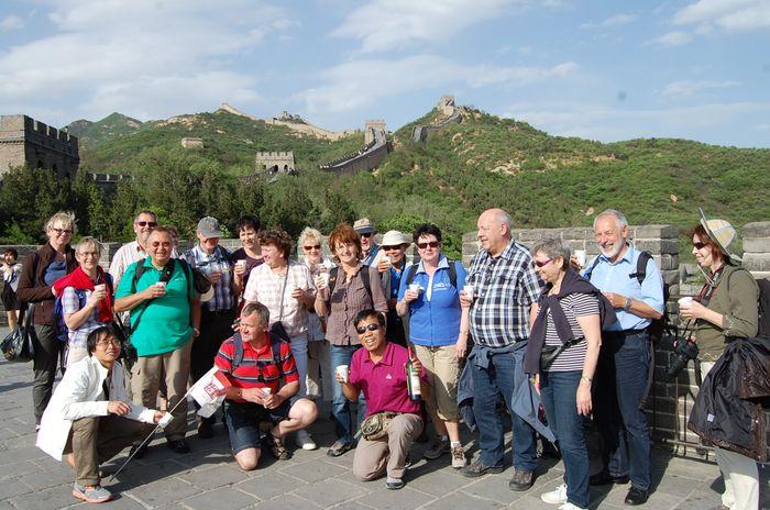 Great Wall of China Group Photo