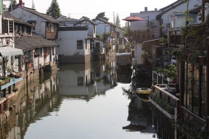 Historische Kulisse in Zhujiajiao