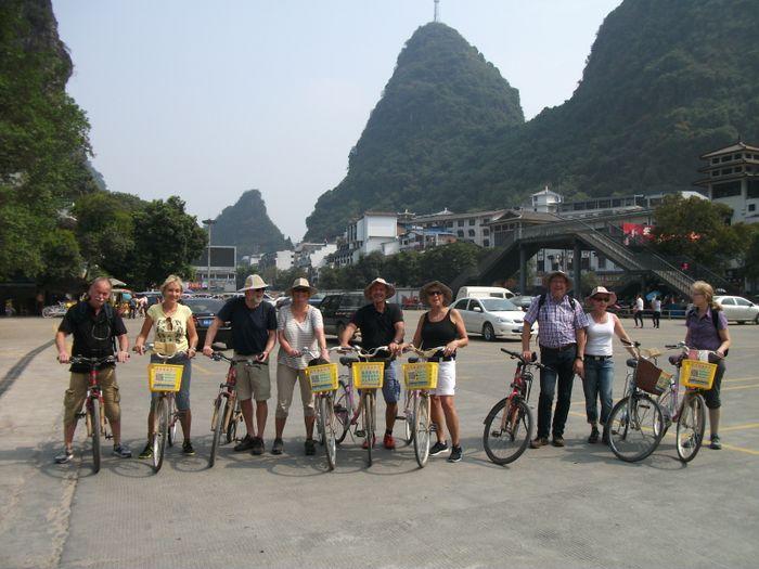 Bike Tour Guilin Group Photo