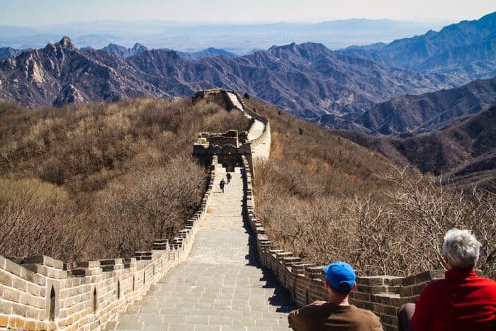 Great Wall at Mutianyu Section Beijing