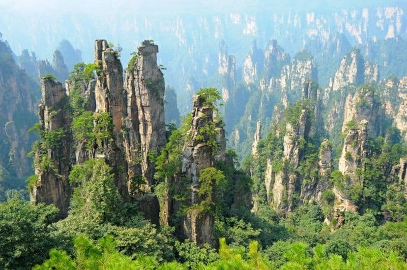 Der Nationalpark Zhangjiajie in Hunan
